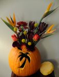 Make your Halloween extra festive with a custom carved Jack-O'-Lantern.
